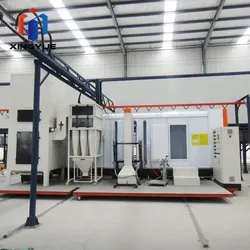 Cabine de Pintura em Pó Xingyue com Sistema de Troca Rápida de Cores