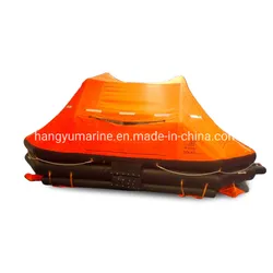 Solas Goedkeuring Automatische Inflatie Liferaft Davit Gelanceerde Opblaasbare Levensvlot