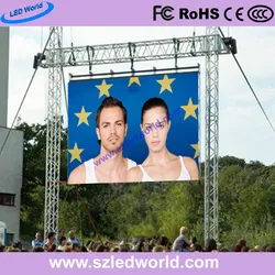 8mm Pitch de Pixel para Uso Externo em Cores SMD 3535 Módulo LED em Cores 3D Display LED Publicitário