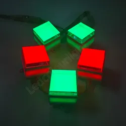 50mm Cubo Decorativo Trasparente DMX LED Matrice Luce Guida LED Punto Luce Pixel