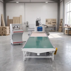 Yükleme ve Boşaltma Özellikli Ahşap İşleme CNC Router