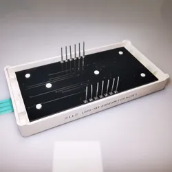 Benutzerdefinierte Mehrfarbige 3 Ziffern 7 Segment LED Anzeige Touch-Taste zur Temperaturregelung