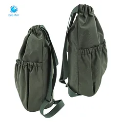 Individuell gestalteter Zugbeutel aus Polyester Material Werbe Sport Zugtasche