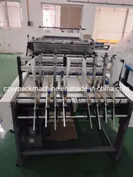 Automatische Serviettenbox Milchbox Kartonherstellungsfenster Patchmaschine