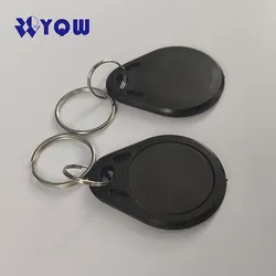การพิมพ์ที่สามารถโปรแกรมได้ด้วย RFID แบบ HF แท็กกุญแจ NFC ที่กำหนดเอง