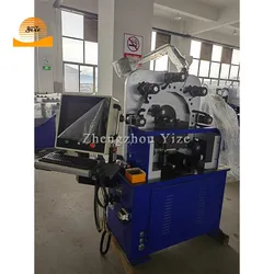 Máy làm lò xo mùa xuân 4 Trục 0.15-2.0 mm Máy cuốn lò xo nghiêng Máy làm lò xo CNC Máy làm lò xo tự động