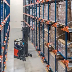 Sistema de Armazenagem Automatizado Armazém de Racking Tecnologia Avançada Prateleiras Shuttle de Rádio Racking de Paletes
