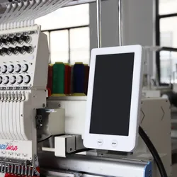 Automatische Neue 12/15 Digitale Hochgeschwindigkeits 1200 U/min Computerisierte Kappenstickmaschine