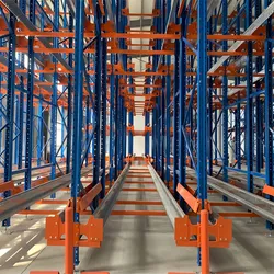 Sistema de Armazenagem Automatizado Armazém de Racking Tecnologia Avançada Prateleiras Shuttle de Rádio Racking de Paletes
