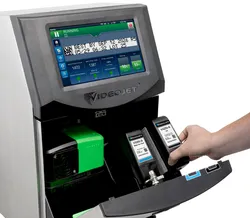 Máy in phun liên tục độ phân giải cao Videojet 1880hr Máy in mã hóa mực công nghiệp Máy in phun mực nhựa ngày hết hạn