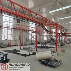 Linha de Revestimento em Pó de Mudança Rápida de Cor Industrial Certificada CE/ISO Máquina Automática de Pulverização de Pó