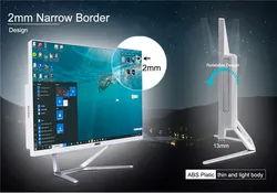 23.8 คอมพิวเตอร์ตั้งโต๊ะราคาถูก I5 I7 คอมพิวเตอร์แบบออลอินวัน