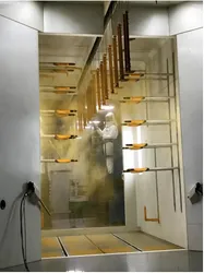 Macchina per rivestimento a polvere automatica con reciprocatori per linea automatica