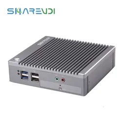 คอมพิวเตอร์ Dual Display Dual Ethernet Linux Fanless CPU