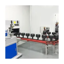 Sistema Automatizado de Pulverização Industrial de Linha de Produção Máquina de Revestimento em Pó para Utensílios de Cozinha