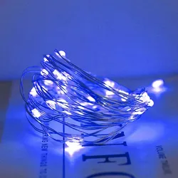 LED-Tastenlicht, Kupferdraht-Lichtschlauch, USB-Batteriekasten, dekorative kleine Lichterkette, kleine bunte Lichter