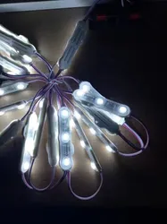 5730 3LEDs 12V Módulo LED de Injeção para Iluminação de Letras de Sinalização