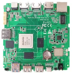 เมโคทรอนิกส์ R58 บอร์ด PCBA ขนาดเล็ก 8K Rk3588 ลินุกซ์ OS ขนาดเล็ก 8g+64G
