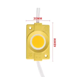 Módulo LED de Injeção COB à Prova d'Água IP65 2.4W DC12V