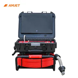 Amjet R13-Max Telecamera Il Pannello di Controllo Presenta un Design della Zona Funzionale Fognatura