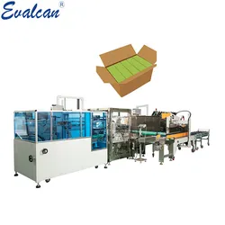 Imballatore automatico per scatole di carta per impilamento scatole