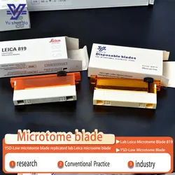 Lame per microtomo in paraffina con durezza e affilatura durevoli per uso di routine