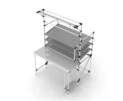 28mm Conjunto de Junta de Metal Tubular, Tubo de Fluxo, Sistema de Tubo Lean