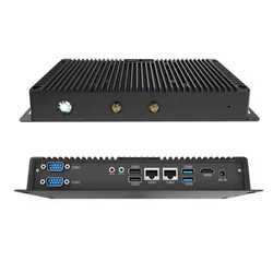 Lüfterloser Mini-PC Intel I5 I7 Windows Embedded Box-PC Industriecomputer