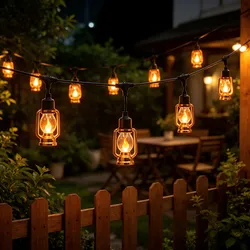 Anschlussfähige langlebige wetterfeste LED-Patio-Lichterketten für den Einsatz im Bauwesen