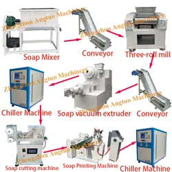 Fábrica de máquinas de hacer jabón a pequeña escala de gran potencia a precio de fábrica