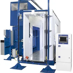 Sistema Avançado de Revestimento a Pó Automático para Uso Industrial