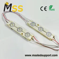 Modulo 12V 3 LED ad Alta Potenza 0.72W Esterno 2835 Modulo Segnale SMD 5730 Scatola di Luce Iniezione Moduli LED