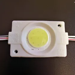 Módulo de LED COB redondo de alta potência, alta luminosidade e alta intensidade para sinais e letras 9chips