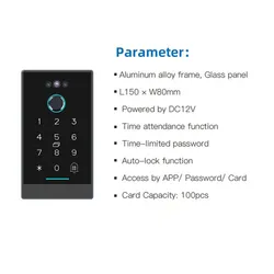 Berührungsfreies Tastatur-RFID-Zugangskontrolllesegerät RFID-Zugangskontrolle mit System