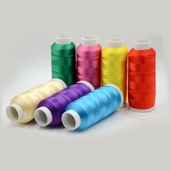 100% Fio de Bordado de Poliéster de Viscose Rayon para Máquina de Bordado 120d/2