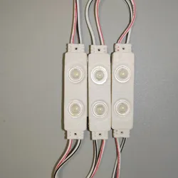 2 Módulo de Injeção de Lâmpadas LEDs Módulo de Sinais de Luz Iluminação Letras de Canal Iluminação