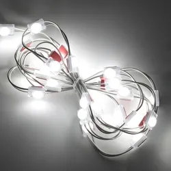 Mini LED Modülü 1LED 2835 SMD DC12V 6500K Yüksek Parlaklık Su Geçirmez Işık Kutusu Harf Reklam Tabelası LED Çip Modülü