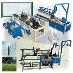 Maschine zur Herstellung von Schutznetzen für kommerzielle Zäune, Maschine zur Herstellung von Kettengliedzäunen, Maschine zur Herstellung von Eisen-Drahtgeweben
