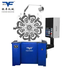 Máquina automática de formación de resortes tipo camara, equipo industrial para la fabricación de resortes