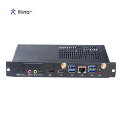 Standart Büyük Boy OPS PC 5K 11th 8g RAM 6 Çekirdek Slot Bilgisayar Mini OPS Clevertouch Akıllı OPS Bilgisayar PC Modülü