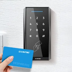 CT9 E Tastatur RFID Zeit Tcpip Netzwerk Fernzugriffskontrolle Bürokontrollzugangssystem Unternehmenssicherheitssystem