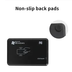 เครื่องอ่าน RFID สำหรับการควบคุมการเข้าถึง ขนาดเล็ก ขนาดมินิ แบบตั้งโต๊ะ พร้อมการเข้ารหัส USB