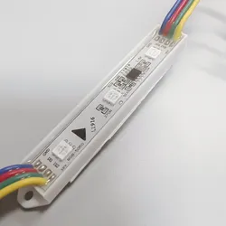 SMD5050 RGB LED 간판 모듈 12V IP65 3LEDs 방수 상점 창문 문자 간판