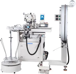 Automatische elastische Schlaufenverbindung Nähmaschine