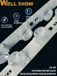 Wasserdichtes IP67 Randlicht für Leuchtschilder Lichtkasten LED starre Licht emittierende Leiste