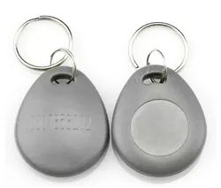 Fob de Chave de Metal RFID Anéis de Chave Coloridos Fob Ecológico