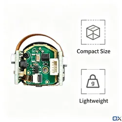 Cảm biến đo khoảng cách bằng laser với giao diện Uart Ttl an toàn cho mắt, khoảng cách dài, mô-đun đo khoảng cách laser cho UAV