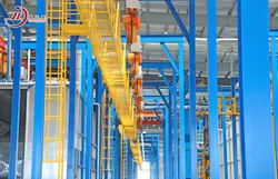 Máquina de Linha de Pintura Eletrostática de Pó em Sala de Pintura Automática