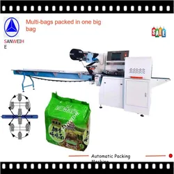 Máquina de Embalagem em Fluxo do Tipo Reciprocante Automática