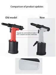 Mini Leve Comum R-5040-1 Rebitador Pneumático Não Succionador